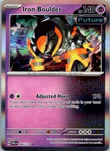 Iron Boulder 046/131 Prismatic Evolutions Rare Holo NM - Bild 1 von 2