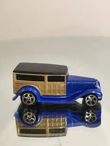 Maisto Blue 1932 Ford Woody Model Car Hot Rod Collectible Mini Vehicle - Picture 1 of 10