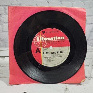 JOAN JETT & THE BLACKHEARTS I LOVE ROCK N ROLL 1981 AUSTRALIAN PRESS 7" 45 - Picture 1 of 3