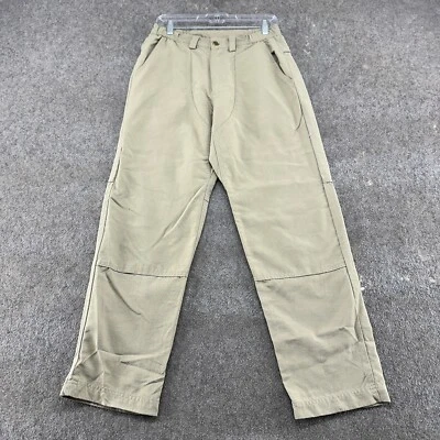 VINTAGE Kavu Pants Mens Small Beige Relaxed Straight Double Knee Nylon USA Y2K - Image 1 of 4
