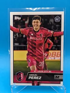 Miguel Perez 2023 Topps MLS Major League Soccer #102 St. Louis City SC Rookie RC - Picture 1 of 2