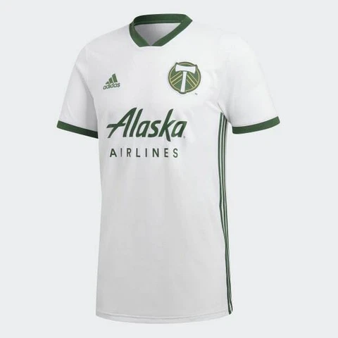 Adidas MLS Portland Timbers Away Jersey White,Green CW5471 Cover