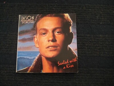 3 Inch Single-CD   JASON DONOVAN  Sealed with a Kiss  Neuwertig  SAW PWL - Bild 1 von 4