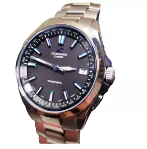 Casio OCW-S100-1AJF Oceanus Titanium Radio Solar Watch From Japan Used Casio - Picture 1 of 13
