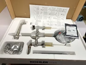 Kohler Artifacts Rubinetto da cucina ponte diffuso K-76519-4-VS vibrante inox - Foto 1 di 5