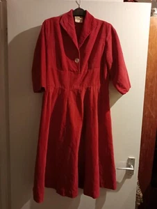 Ladies Vintage Cord Dress - Picture 1 of 4