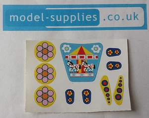 Corgi 807 Magic Roundabout Dougals Car set of Reproduction Stickers 10 items - Picture 1 of 1