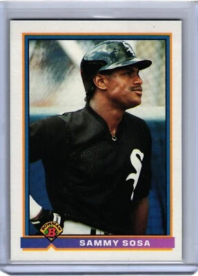 Sammy Sosa 1991 Bowman #350 Chicago White Sox - Imagem 1 de 2