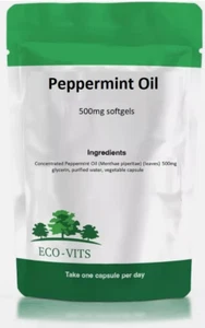 Aceite de menta ECO-VITS 500 mg cápsulas blandas - Imagen 1 de 2