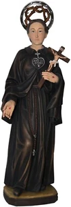 Statua di Santa Gemma Galgani in Legno della Val Gardena Varie Dimensioni - Bild 1 von 1
