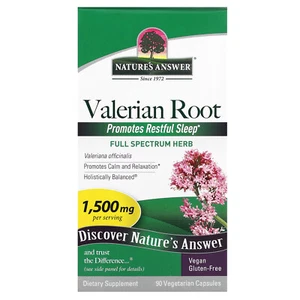 Valerian Root, 90 Vegetarian Capsules (500 mg per Capsule) - Picture 1 of 3