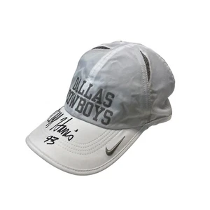 Dallas Cowboys Nike Featherlight Dri-Fit Hat Cliff Harris Auto H3 - Picture 1 of 8