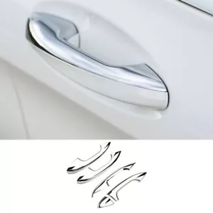 Exterior Outside Door Handle Cover Trim For Mercedes-Benz GLC 2016-21 ABS Chrome - Picture 1 of 8