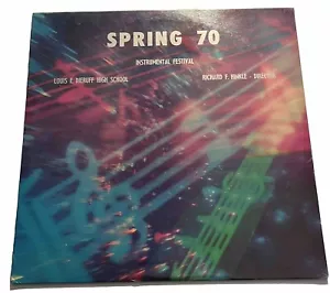 Louis E. Dieruff High School - Spring 1970 Festival LP Brass Band Classical NEW - Picture 1 of 2