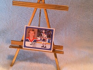 Wayne Gretzky, Oilers, Panini Hockey 88-89 Sticker