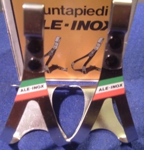 ALE Torino Inox Acier Inoxydable Route Orteil Pinces Neuf / Cache Vintage- S Nib - Picture 1 of 4