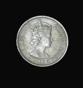1955-H Malaya and British Borneo 50 Cents - Picture 1 of 2