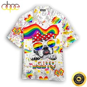 Happy Pride Month LGBTQ Aloha Hawaiian Shirts For Men 038 For Women - Picture 1 of 5