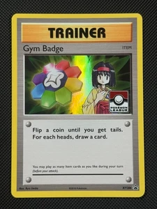 Insignia Gimnasio XY206 HOLO Tarjeta Pokémon XY Estrella Negra Promo Holo Raro Erika - Imagen 1 de 4