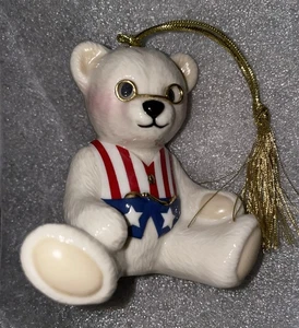 Lenox Teddy's 100th Anniversary Christmas Porzellan Ornament - TOP Zustand - Bild 1 von 3