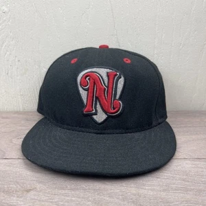 Nashville Sounds New Era 59Fifty Fitted 7 Hat Cap Men MILB Baseball Black - Picture 1 of 6