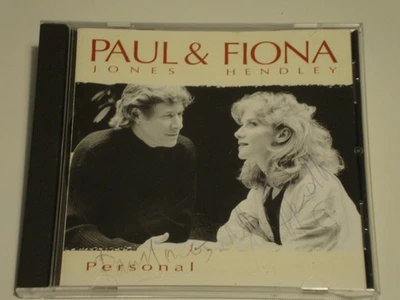 PAUL JONES (MANFRED MANN singer) & FIONA HENDLEY - Personal - 1996 CD - SIGNED - Image 1 of 4