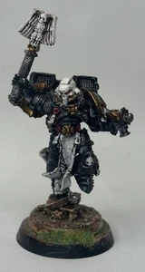Warhammer 40k Assault Chaplain Raven Guard Jump Pack Chaplain Metal OOP Painted - Picture 1 of 5