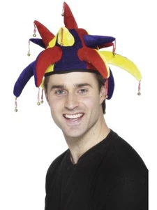 Smiffys Jester Hat, Multi-Coloured - Foto 1 di 1
