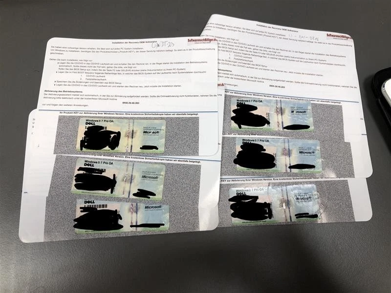 Windows 7 Pro OA Dell - Bild 1 von 1