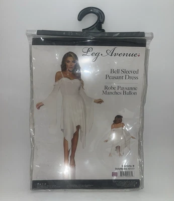 Brand New Bell Sleeved Peasant Dress Leg Avenue Size Medium Halloween Costume - Image 1 of 3