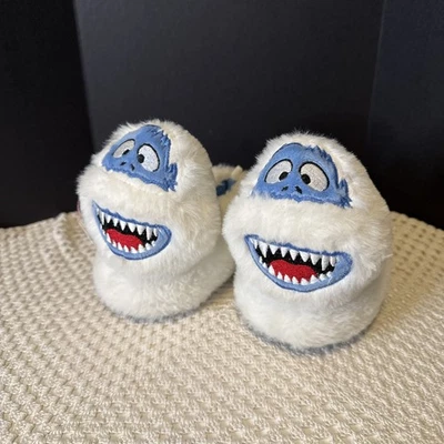 Zapatillas de felpa Rudolph abominables muñeco de nieve talla 5/6 nuevas sin etiquetas Foto 1 de 4