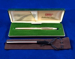 CROSS CLASSIC CENTURY 10K GOLD-FILLED SOFT TIP (SP) ROLLERBALL PEN  #4504 - Picture 1 of 12