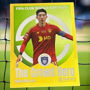 Pegatina de fútbol Panini Copa Mundial de Clubes de la FIFA 2025 n.º 388 Hyeon Woo Jo - Hero - Imagen 1 de 1