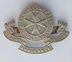 Vintage The St. John Ambulance Association Metal Cap Badge. PB1-189 - Picture 1 of 3