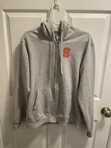 UNISEX SYRACUSE UNIVERSITY FULL ZIP HOODIE SIZE MEDIUM NWT - Picture 1 of 4