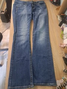 Miss Me Jeans 31 blau Bootcut bestickt Pailletten Bling Bootcut JP5601B2 - Bild 1 von 21