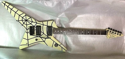 ESP Random Star Custom Spider Web Graphic Explorer Vintage Rare Guitar MIJ Japan - Bild 1 von 4