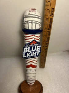 LABATT BLUE LIGHT NFL KICKER TEAMPLAYER Fassbier Zapfhahn Griff. USA/KANADA - Bild 1 von 23