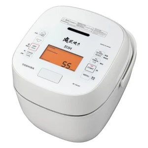 Toshiba  IH Rice Cooker RC-DX10T-W 220V 5.5Cups White  - Picture 1 of 4