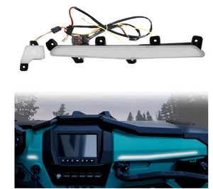 White Dash Light Assembly for Polaris RZR PRO, LED Dashboard Light Strip for Pol - Bild 1 von 7