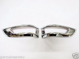 Chrome Mirror Cover Led Signal Fits Toyota Fortuner Vigo Champ 2012 - Picture 1 of 2
