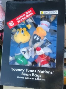 Looney Tunes Nations Bean Bags Ltd. Ed Of 5000 - Picture 1 of 2