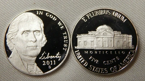 2011 S JEFFERSON NICKEL PROOF ROLL (40 PCS) Cover