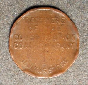 Carbone: Jenkins KY 1441-E1b, Consolidation Coal Company, Jenkins Store, R-10, reggiseni - Foto 1 di 4