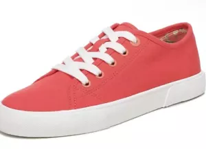 Vionic Oasis Poppy Canvas Sneaker Womens 9 Comfort Shoe Lace Up Arch Support New - Picture 1 of 8
