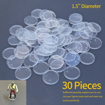 30pcs Star Vintage Collection Wars Action Figures Stand Base Display Accessory - Image 1 of 4