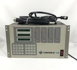 Aerotech Unidex 12 U12R-2-A/X2 PLC Motion Controller System with Cables - Picture 1 of 9