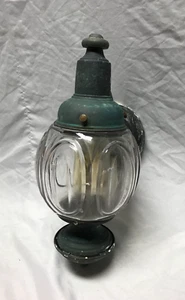 VTG Brass Cast Aluminum Onion Sconce Exterior Porch Light Fixture Old 1173-23B - Picture 1 of 17