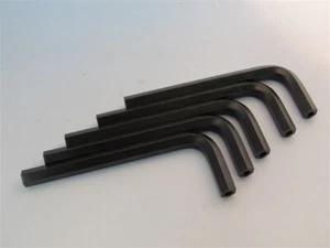 Tamper Proof/Resistant Short Arm Hex Key / Allen Wrenches, 5/16" - 1 lot of 5 ea - Picture 1 of 2