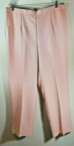 Alfred Dunner Classic Fit Apricot Women's Pants Size 20W - Bild 1 von 7